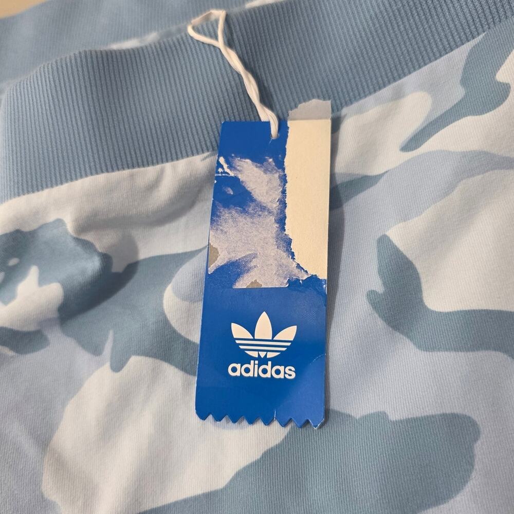 NWT Adidas blue camouflage camo cotton pull on skirt - small / 4 - Picture 5 of 7